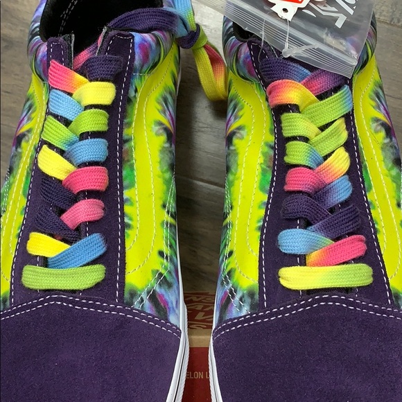 VANS OLD SKOOLTHE DYE Mysterioso/true white men’s - Picture 10 of 16